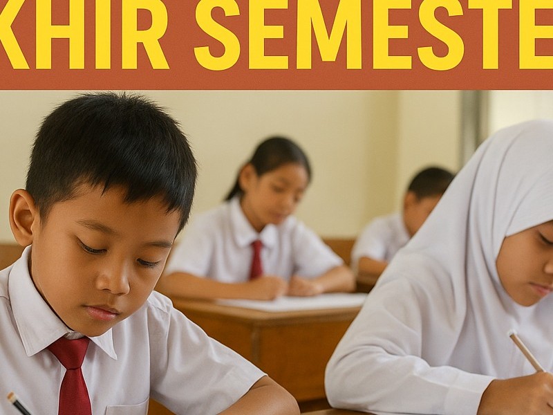 Pelaksanaan Sumatif Akhir Semester (SAS) di SD Negeri 4 Semambung: Wujud Evaluasi Belajar yang Berkualitas