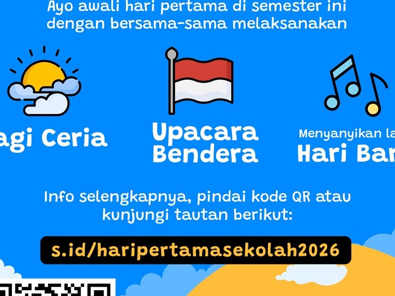 Hari Pertama Sekolah 2026