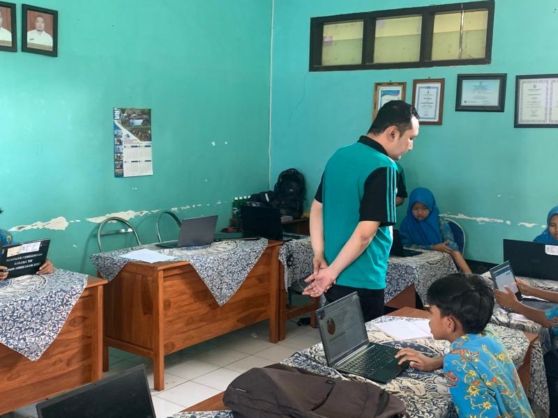 Gladi Bersih TKA Kelas 6 SD Negeri 4 Semambung Berjalan Lancar