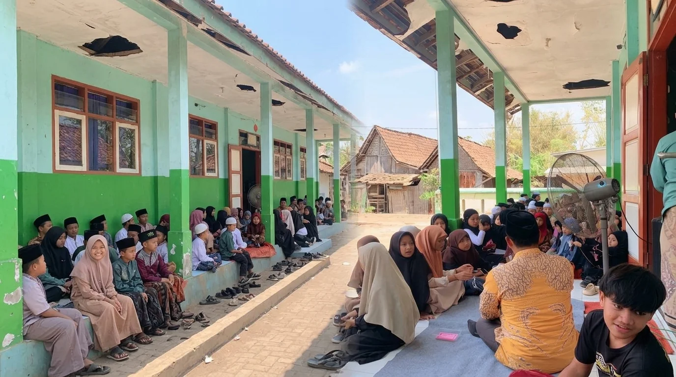 Semarak Hari Santri: SD Negeri 4 Semambung Gelar Kegiatan Ngaji Bareng Murid